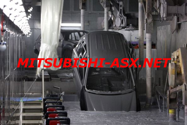 Сборка Mitsubishi ASX  Оказаки Япония